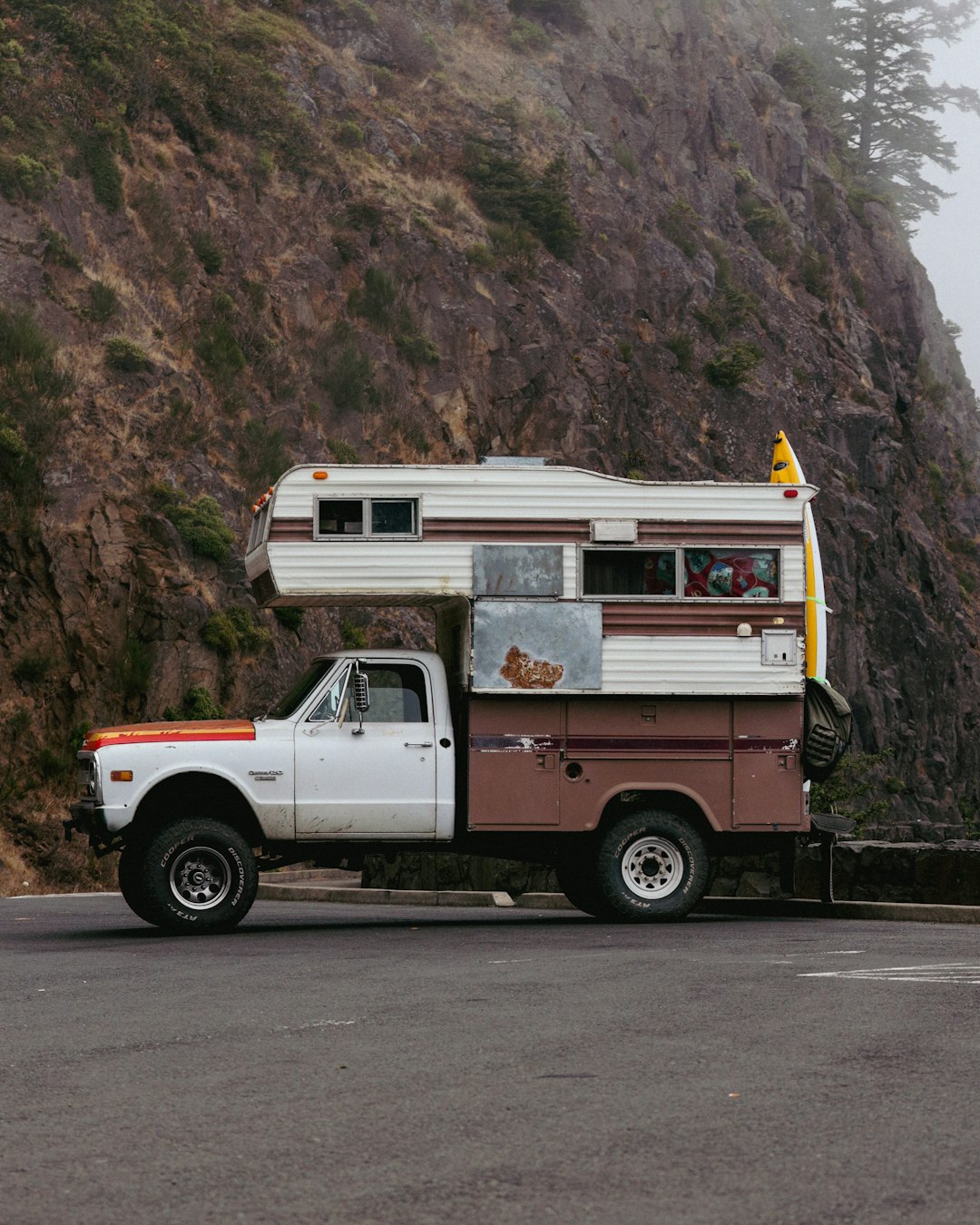 Saw this car camper when traveling through Oregon!